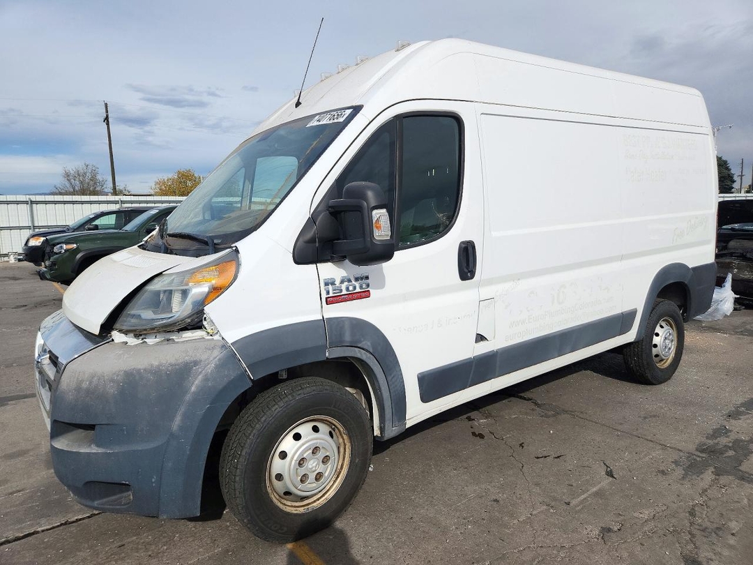 Вид 2017 RAM PROMASTER 1500 DELIVERY VAN, угол 1