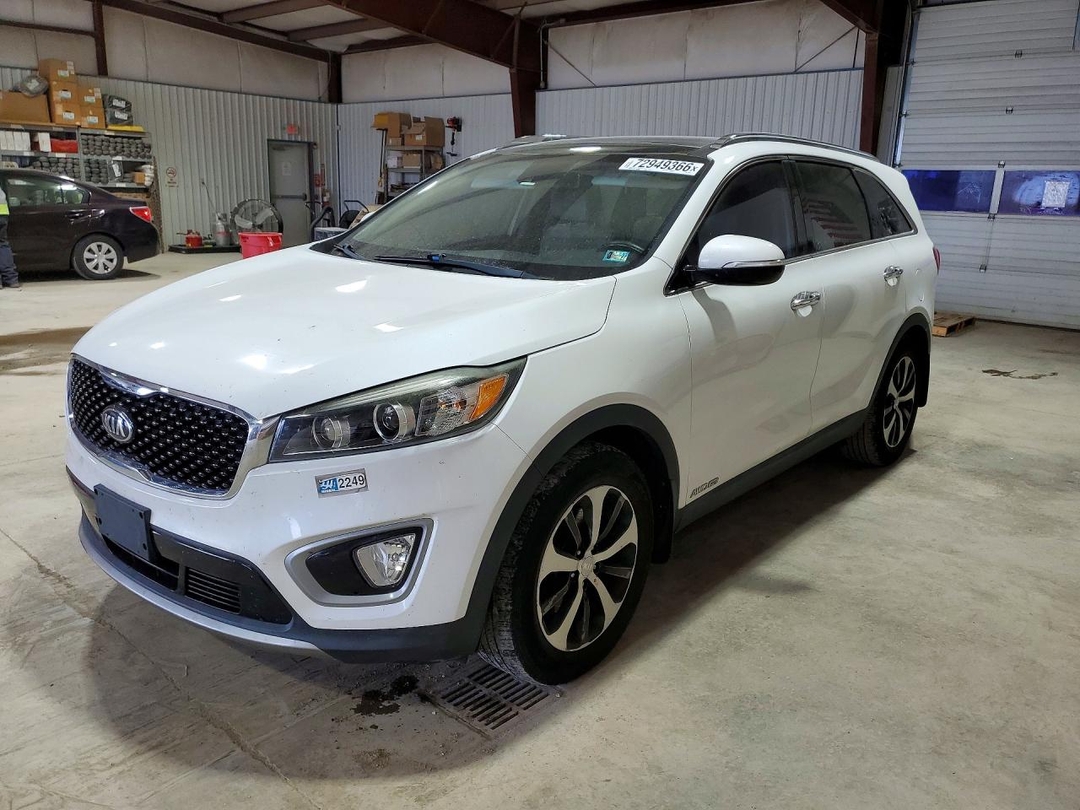 Вид 2017 KIA SORENTO EX, угол 1