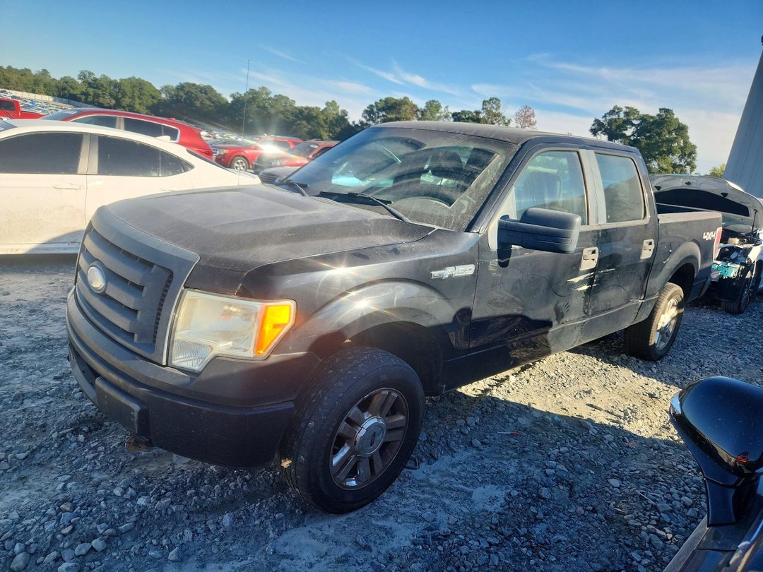 منظر 2009 FORD F150 SUPERCREW، زاوية 1