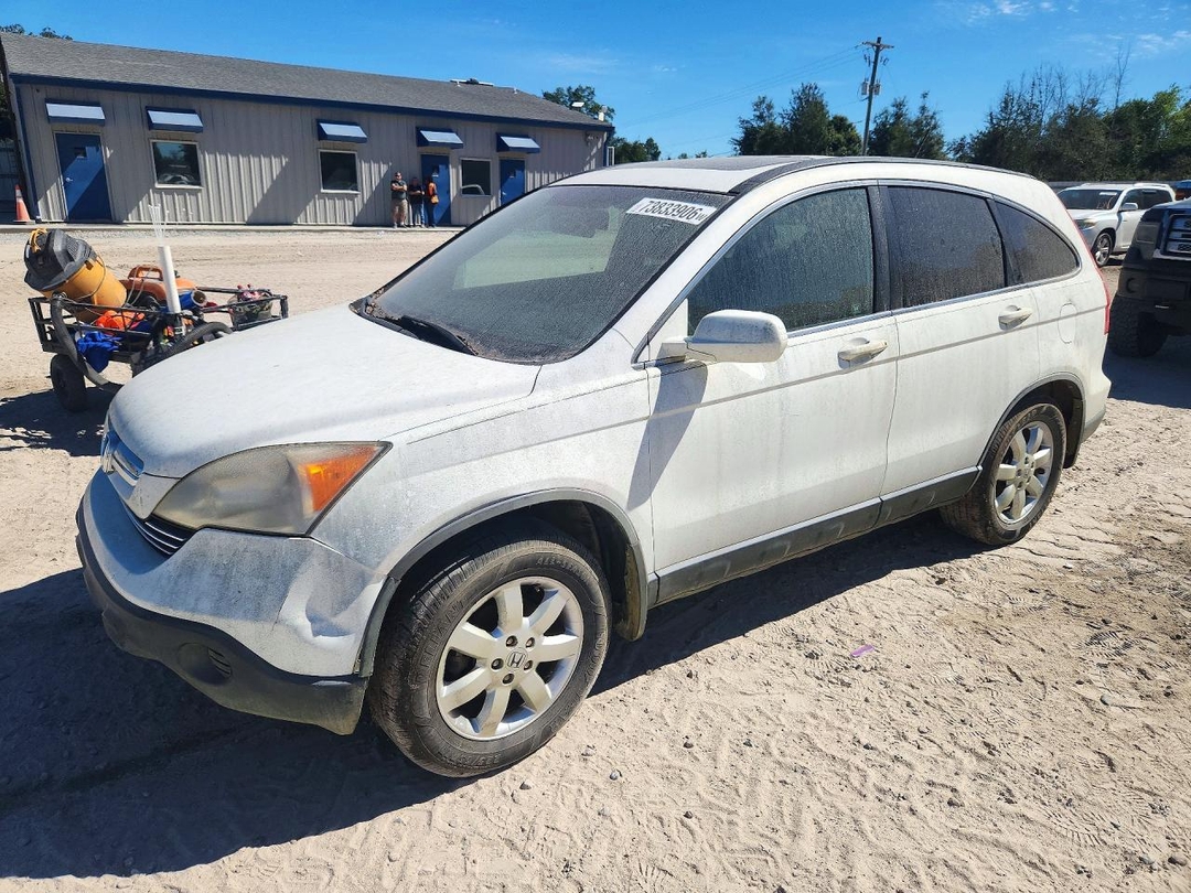 Вид 2009 HONDA CR-V EXL, угол 1