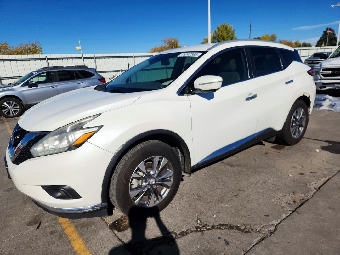 منظر 2015 NISSAN MURANO SL، زاوية 1