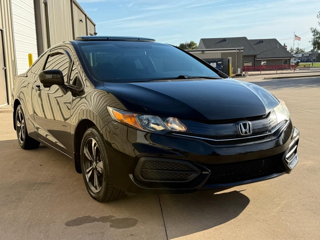 Vue de 2015 HONDA CIVIC EX, angle 1