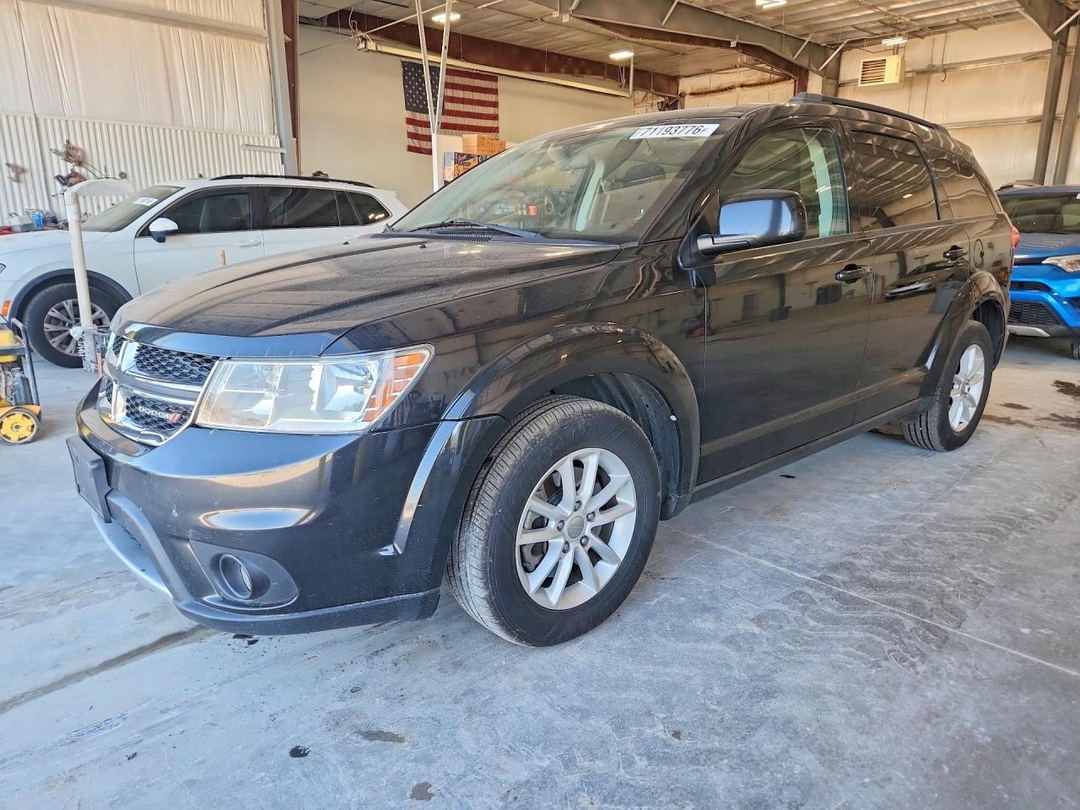 Vista de 2013 DODGE JOURNEY SXT, ángulo 1
