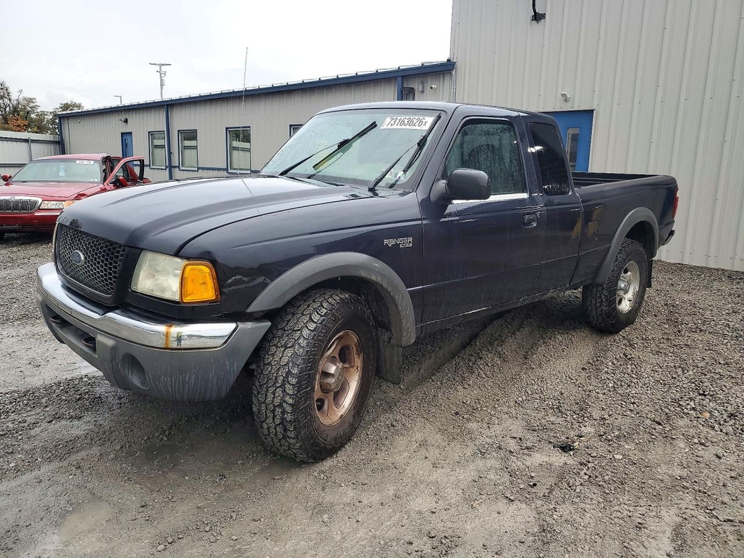 Вид 2002 FORD RANGER SUPER CAB, угол 1
