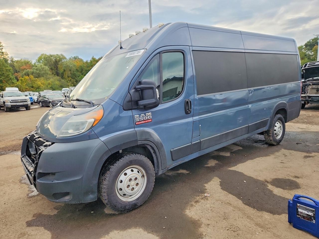Вид 2019 RAM PROMASTER 3500 3500 HIGH, угол 1