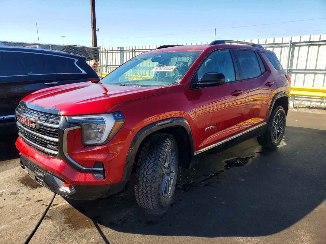 Vista de 2026 GMC TERRAIN AT4, ángulo 1