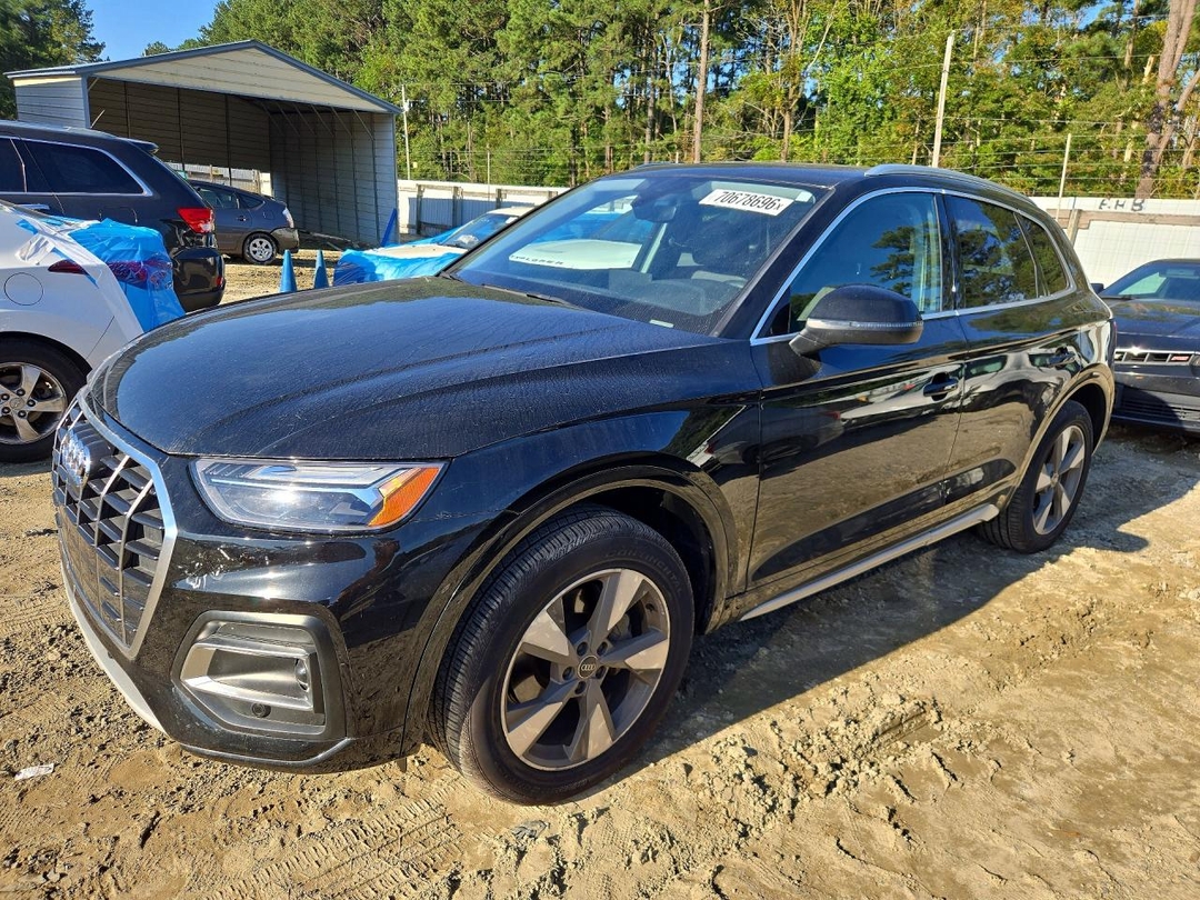 Vista de 2022 AUDI Q5 PREMIUM PLUS 40, ángulo 1