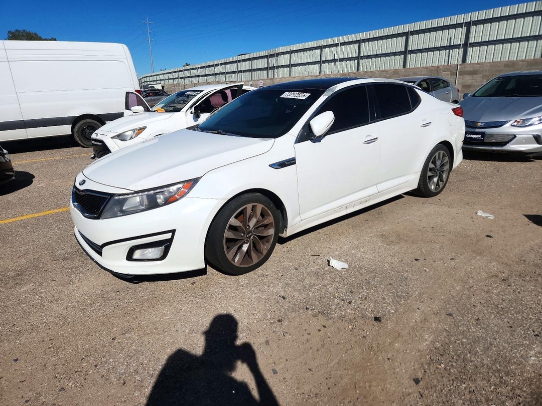 منظر 2015 KIA OPTIMA SX، زاوية 1