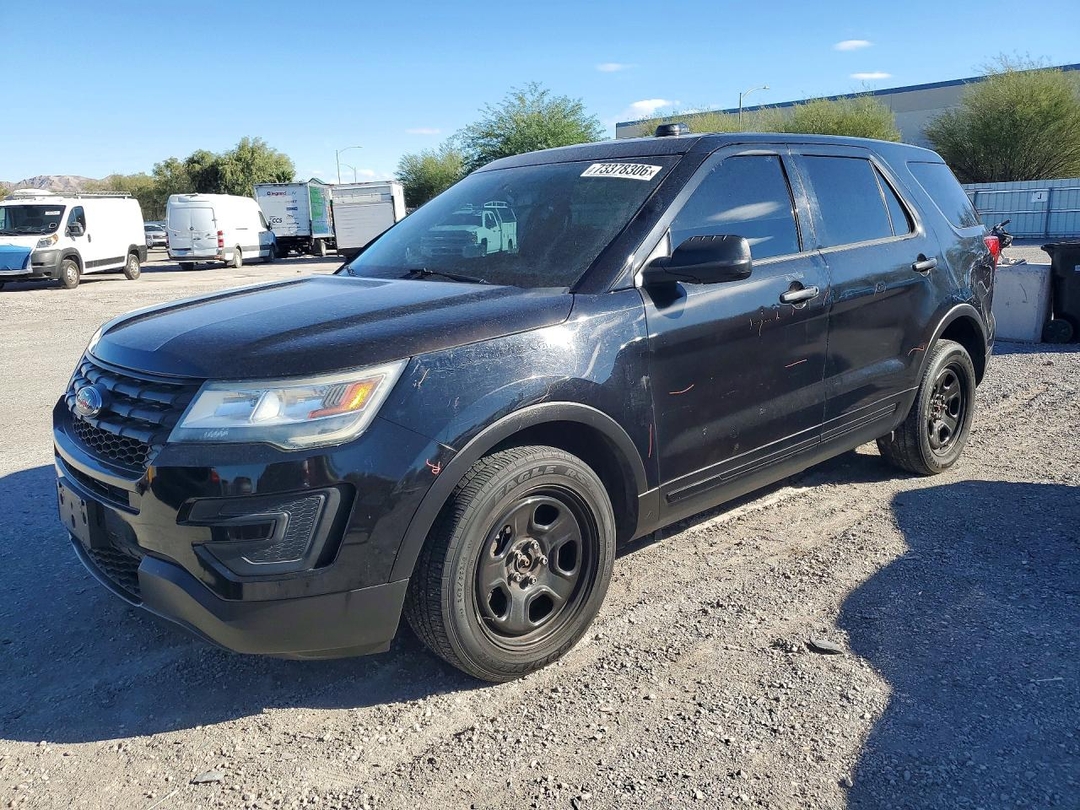 Вид 2018 FORD EXPLORER POLICE INTERCEPTOR, угол 1