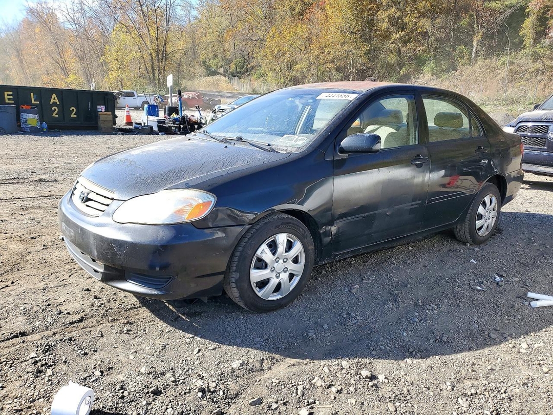 Vista de 2004 TOYOTA COROLLA LE, ángulo 1
