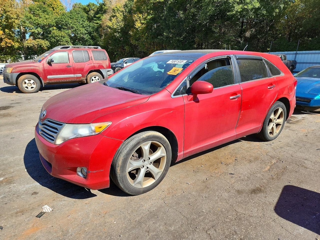 Vista de 2010 TOYOTA VENZA AWD V6, ángulo 1
