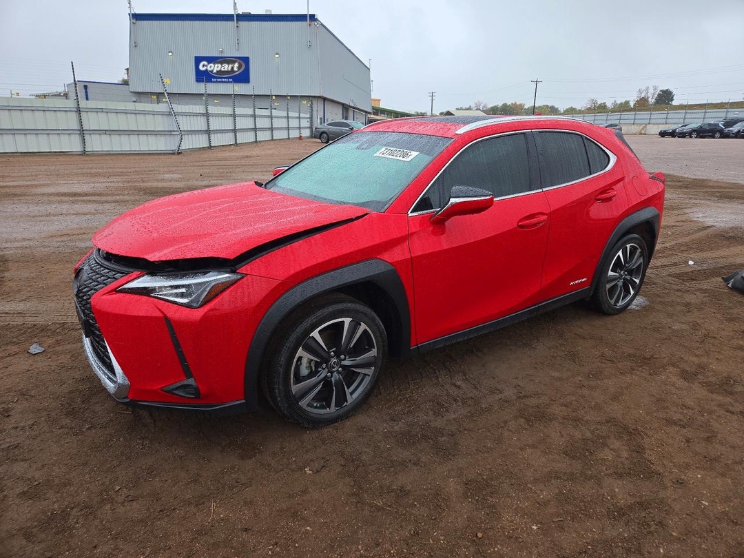 Vue de 2020 LEXUS UX 250H, angle 1