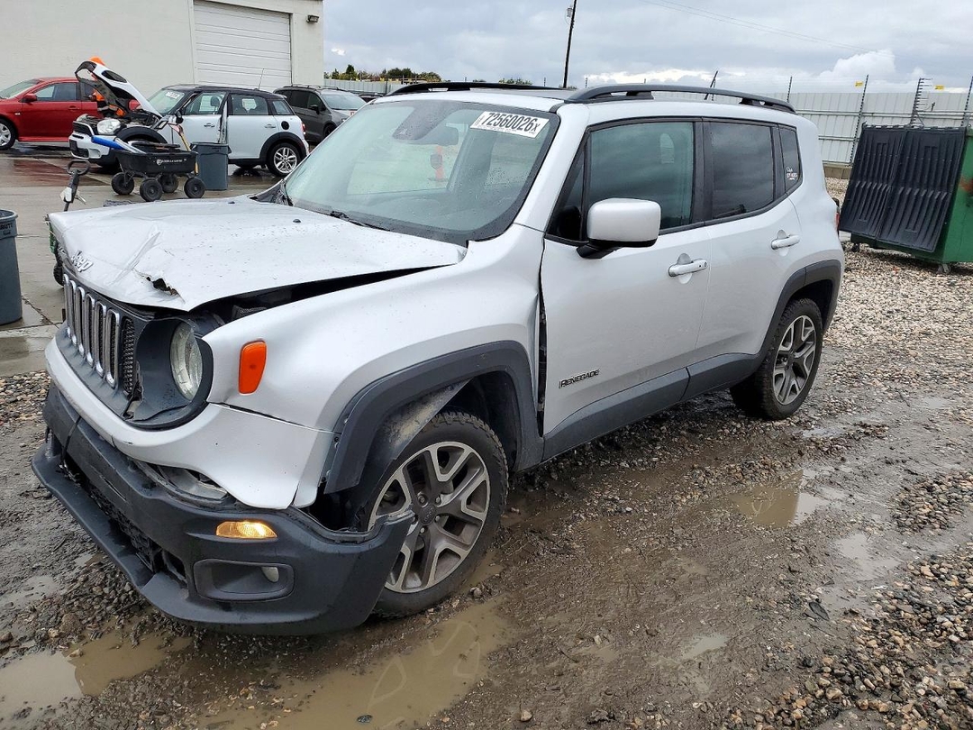 Вид 2016 JEEP RENEGADE LATITUDE, угол 1