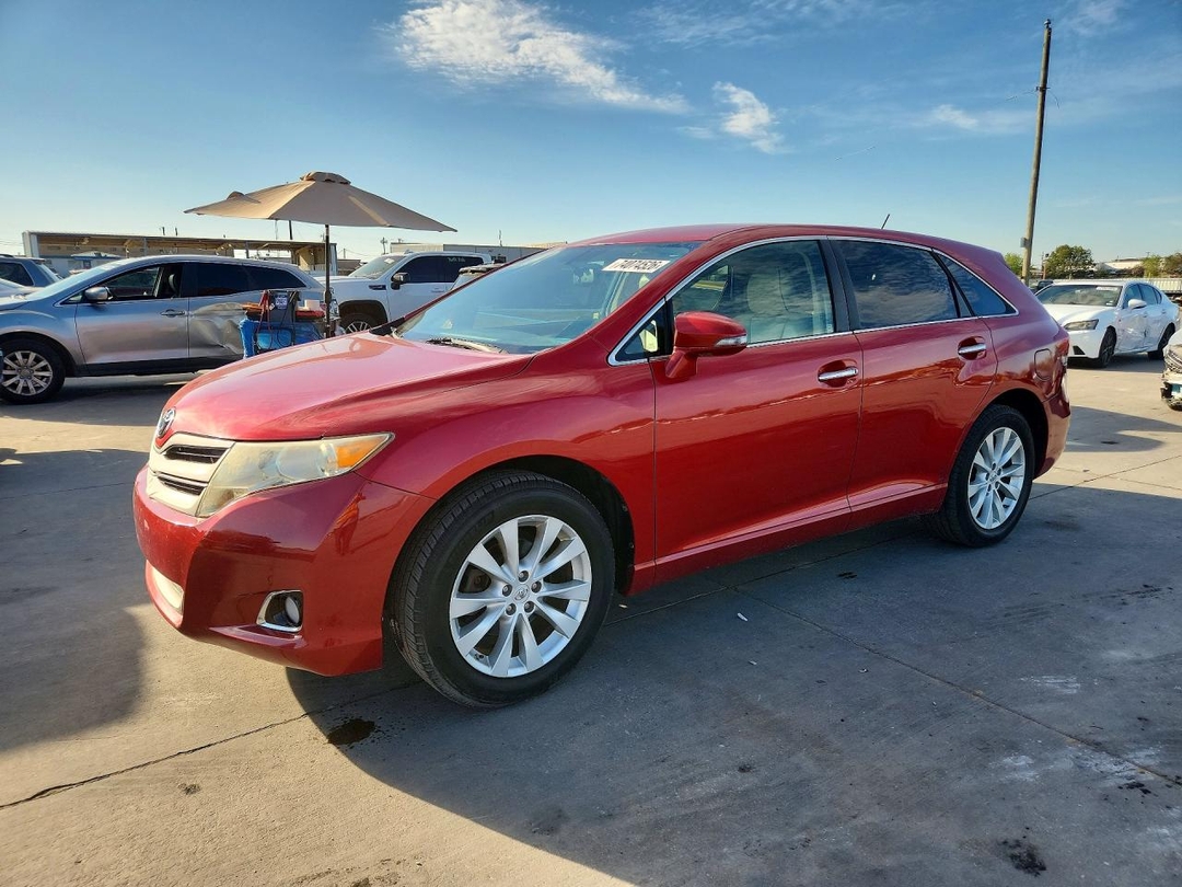 Vista de 2014 TOYOTA VENZA XLE, ángulo 1