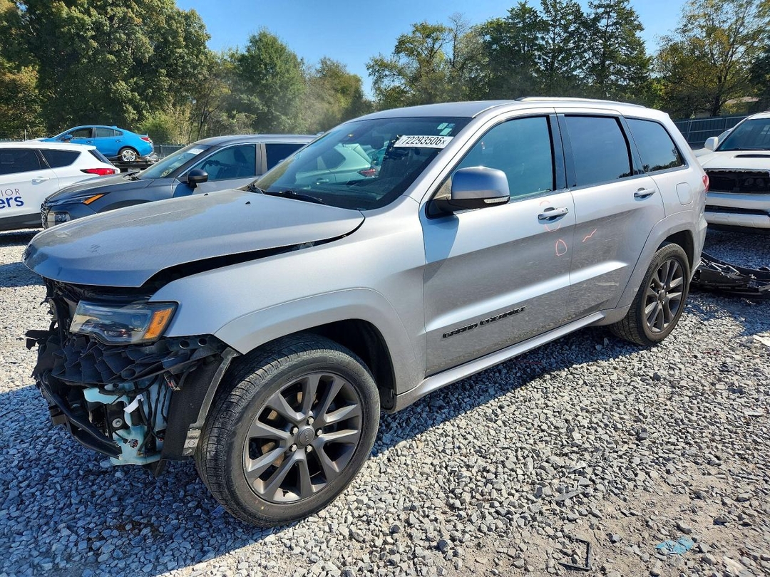 Вид 2018 JEEP GRAND CHEROKEE OVERLAND, угол 1
