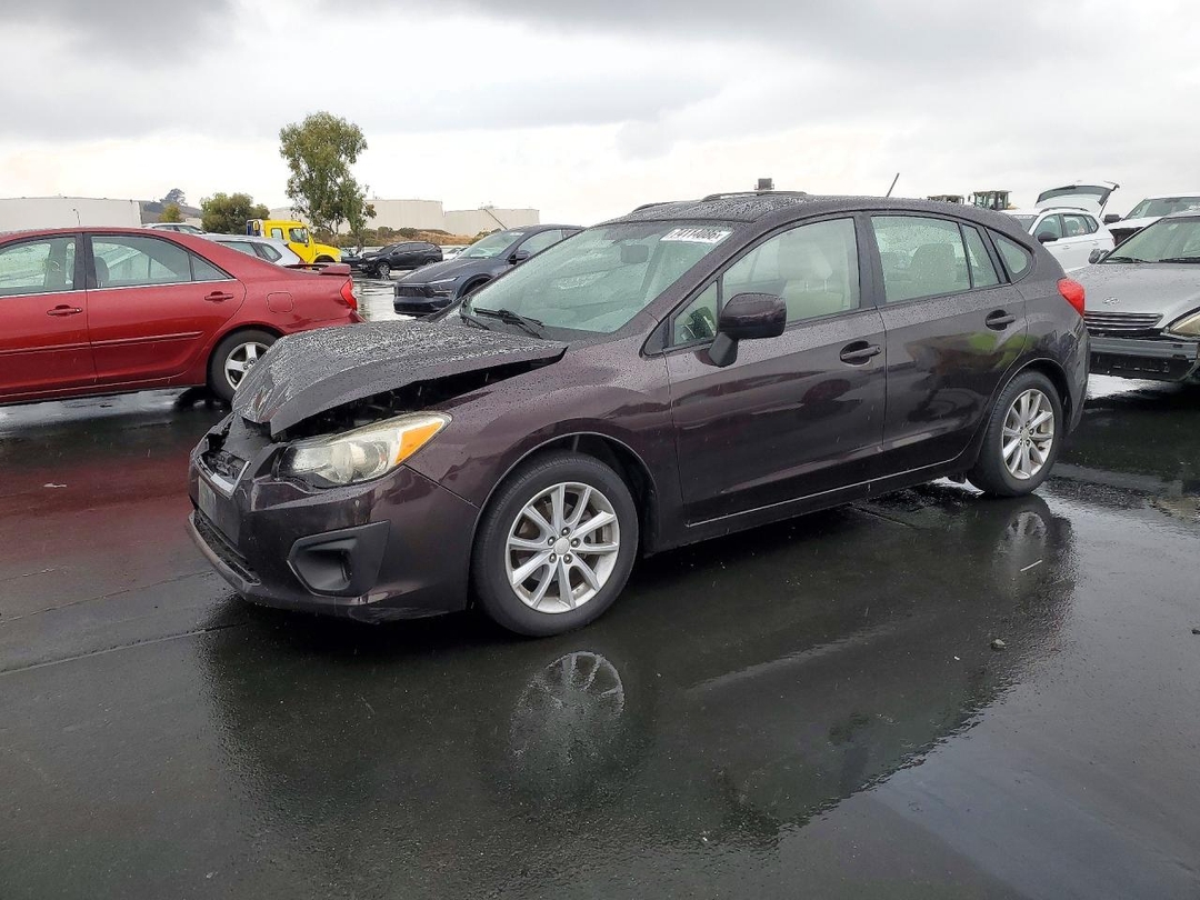 منظر 2012 SUBARU IMPREZA PREMIUM، زاوية 1