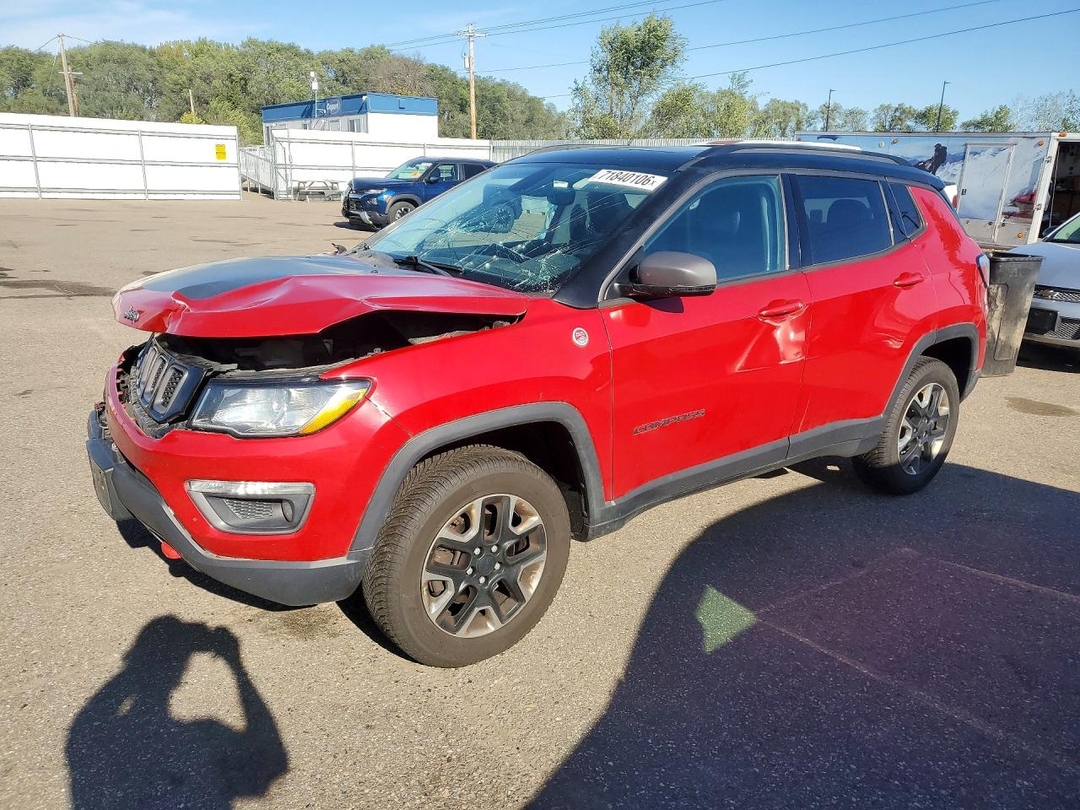 Вид 2018 JEEP COMPASS TRAILHAWK, угол 1