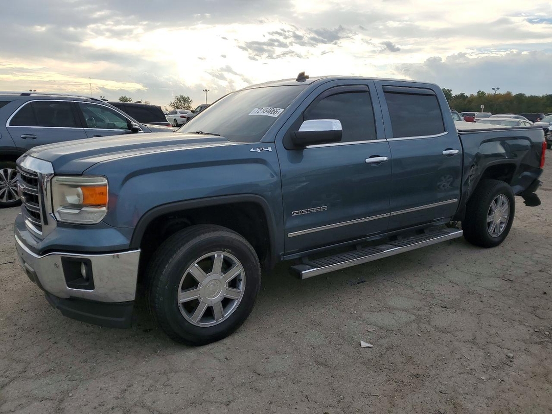 Вид 2014 GMC SIERRA K1500 SLT, угол 1