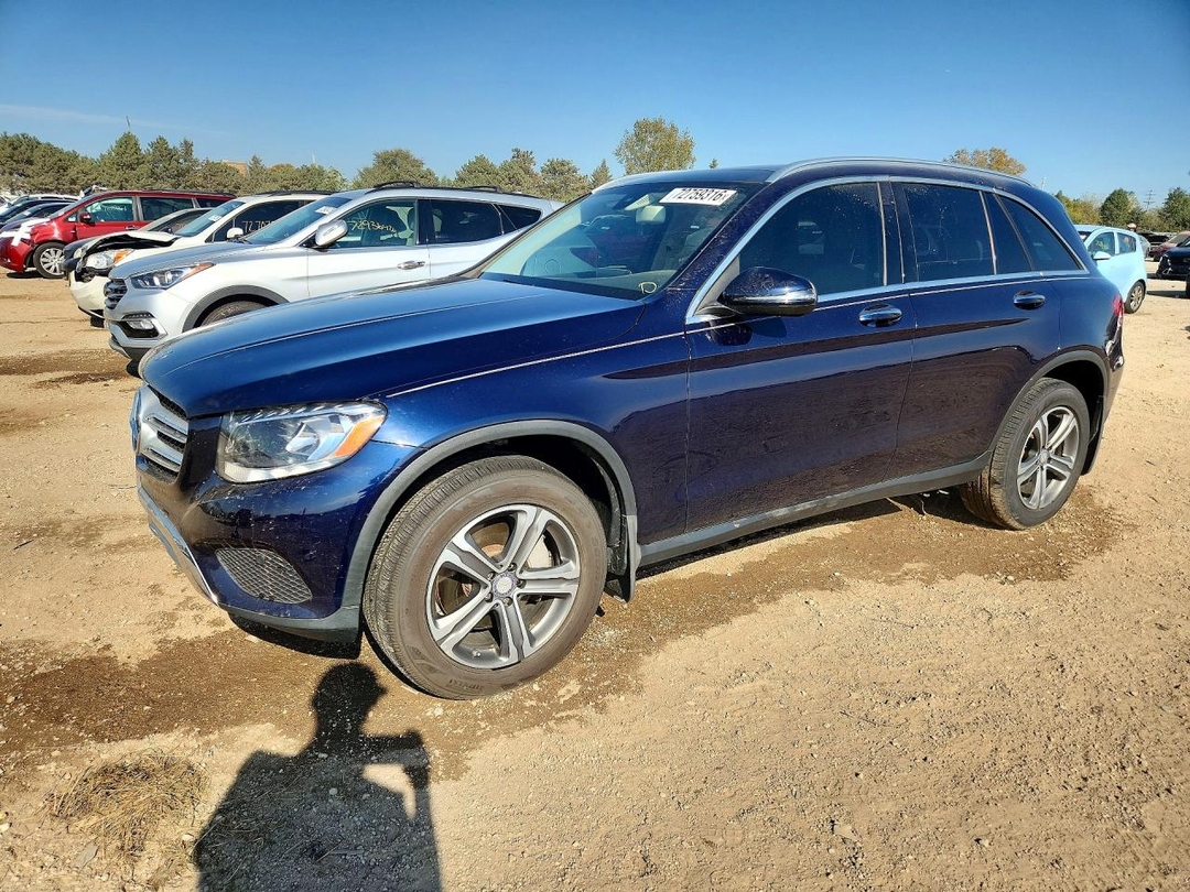 Vista de 2016 MERCEDES-BENZ GLC 300 4MATIC, ángulo 1