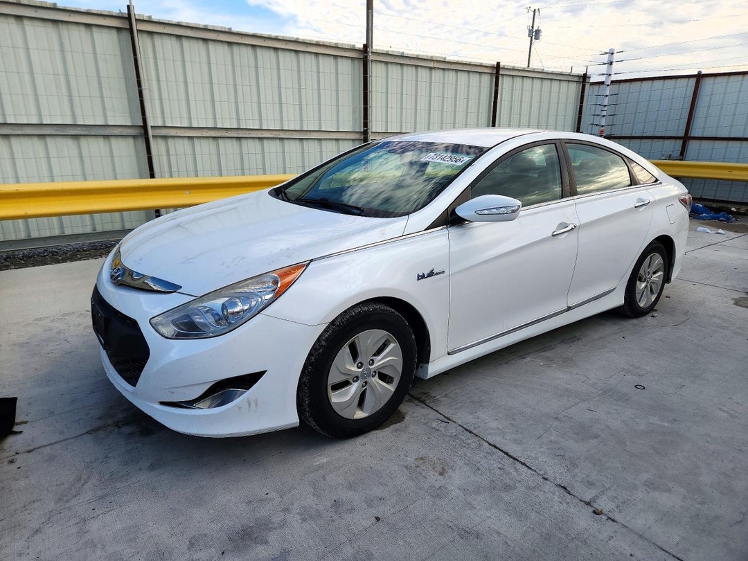 Vedere 2014 HYUNDAI SONATA HYBRID, unghi 1