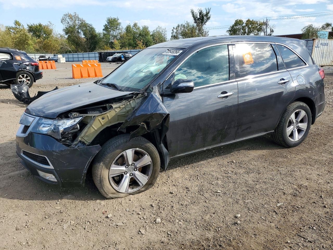 Vue de 2013 ACURA MDX TECHNOLOGY, angle 1