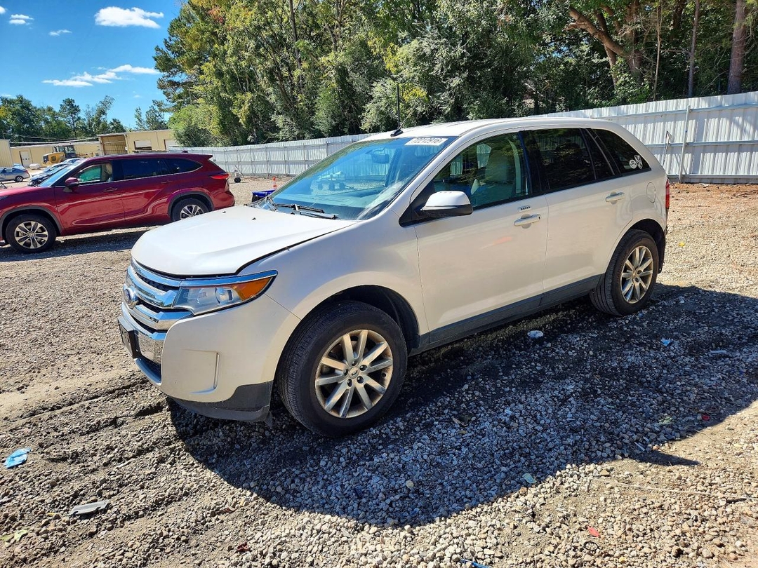 Vista de 2012 FORD EDGE SEL, ángulo 1