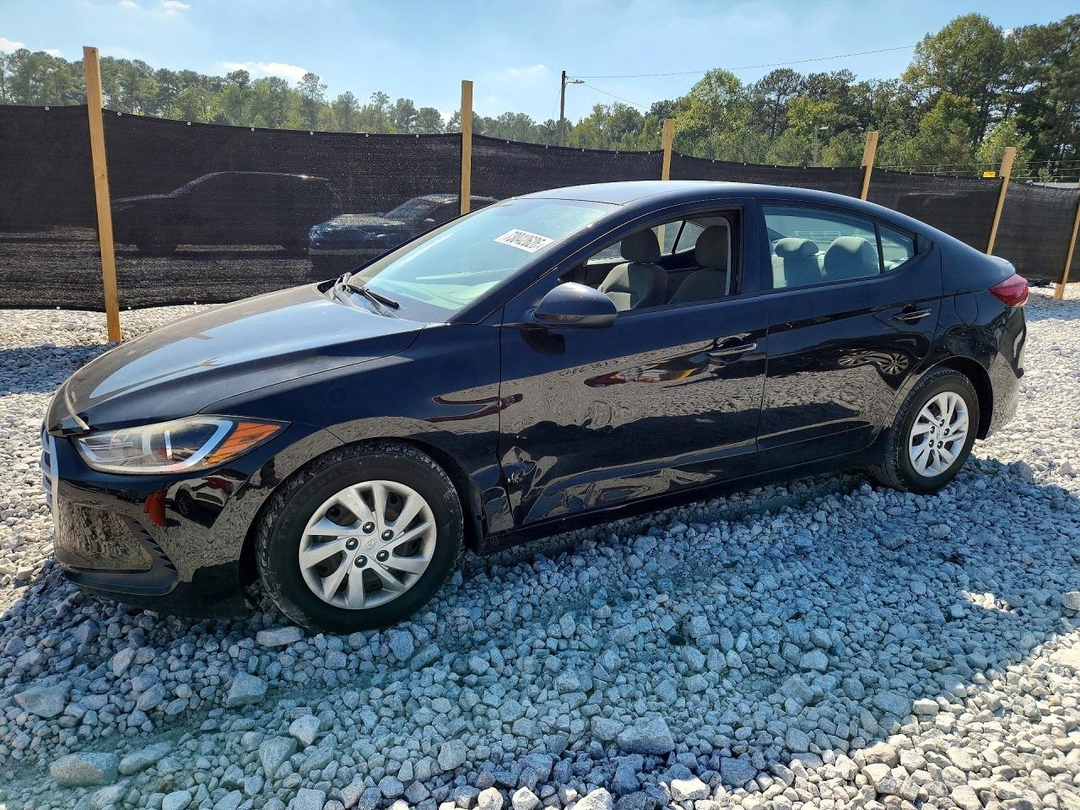 Vedere 2018 HYUNDAI ELANTRA SE, unghi 1
