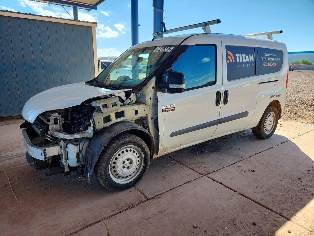 Vista de 2022 RAM PROMASTER CITY TRADESMAN, ángulo 1