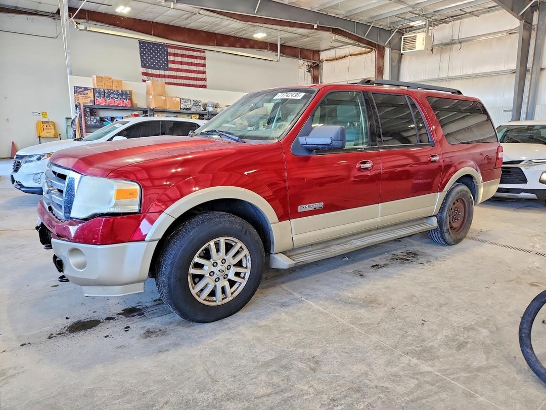 منظر 2007 FORD EXPEDITION EL EDDIE BAUER، زاوية 1