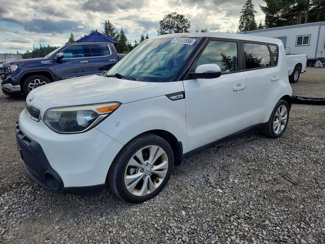 Vista de 2014 KIA SOUL +, ángulo 1