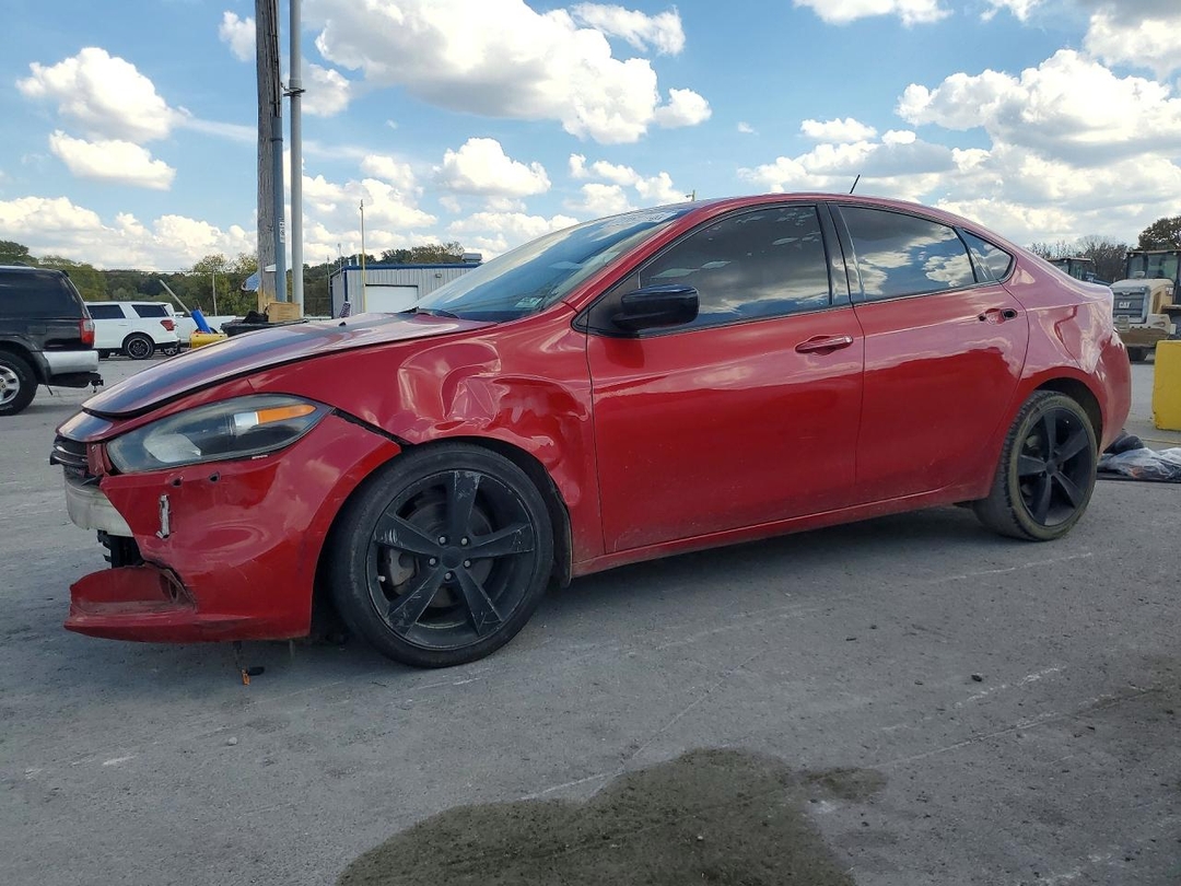 منظر 2014 DODGE DART SXT، زاوية 1