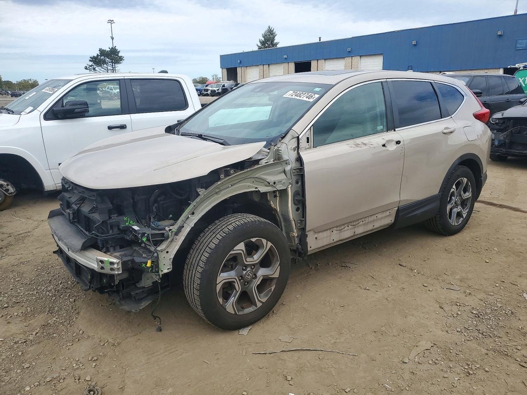 Vista de 2018 HONDA CR-V EX, ángulo 1
