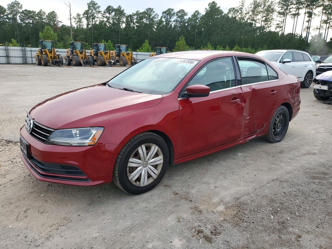 Вид 2017 VOLKSWAGEN JETTA S, угол 1