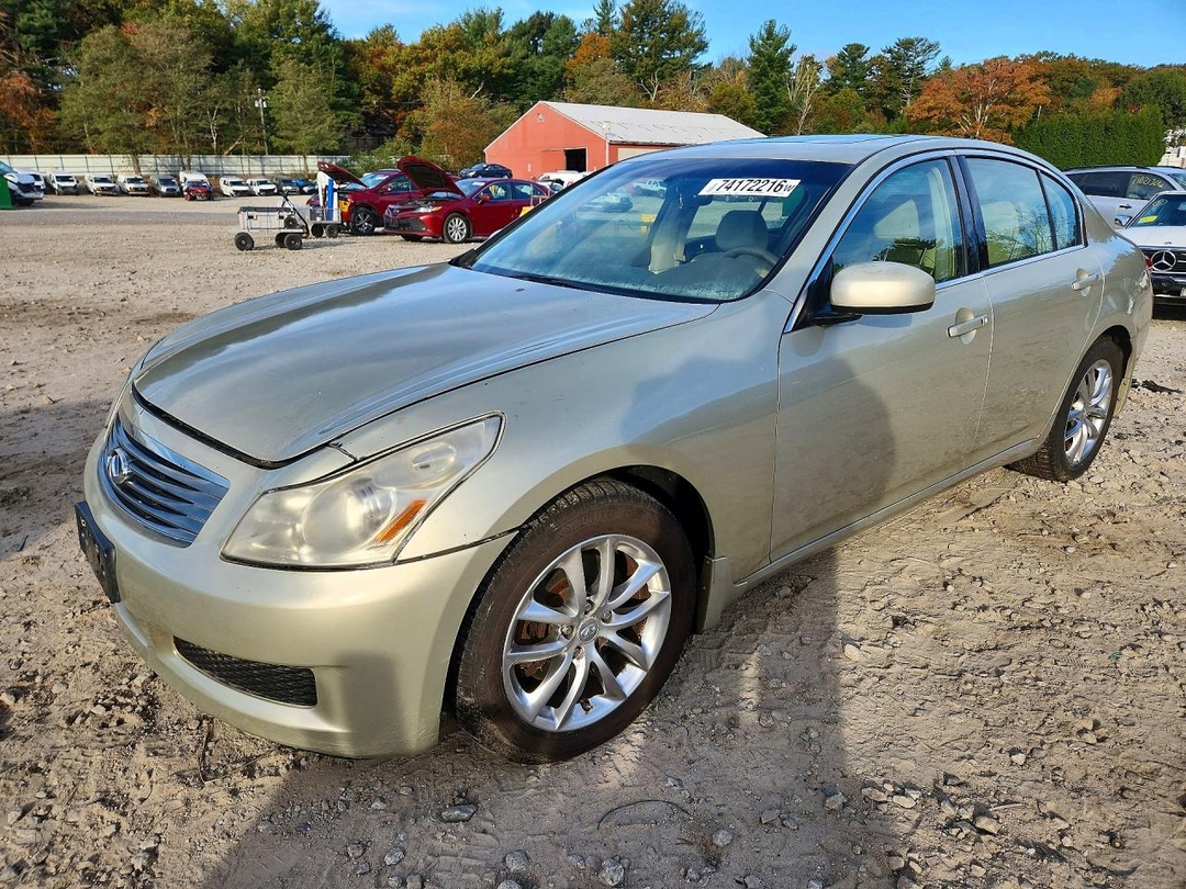 منظر 2007 INFINITI G35 X، زاوية 1