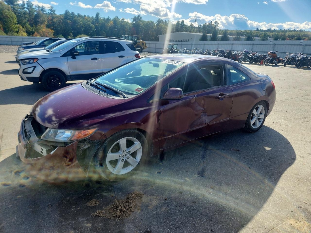 Vue de 2007 HONDA CIVIC EX, angle 1