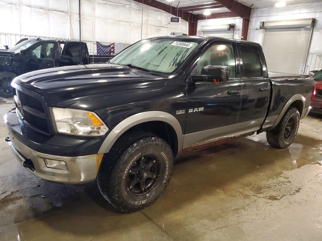 منظر 2009 DODGE RAM 1500، زاوية 1