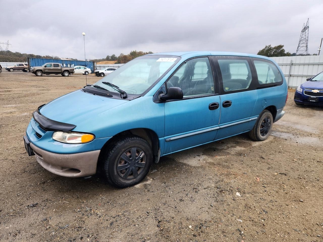 Вид 1999 DODGE GRAND CARAVAN, угол 1
