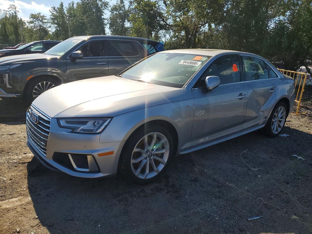 Vue de 2019 AUDI A4 PREMIUM PLUS, angle 1