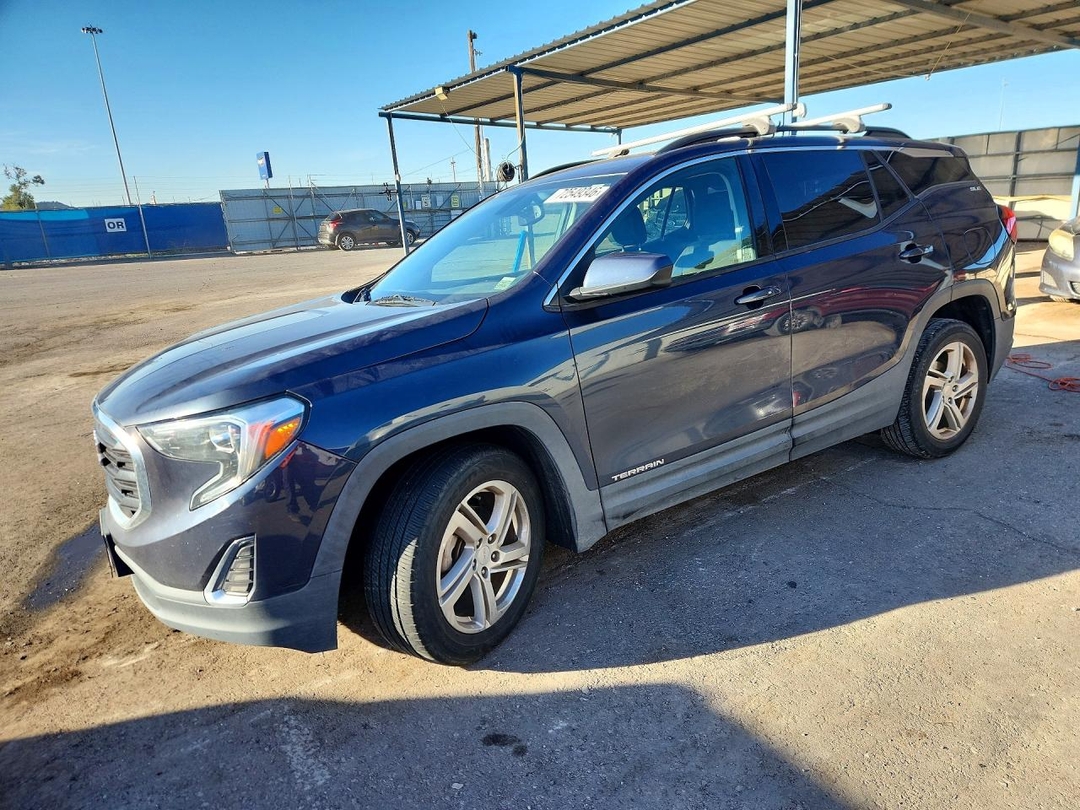 منظر 2018 GMC TERRAIN SLE، زاوية 1