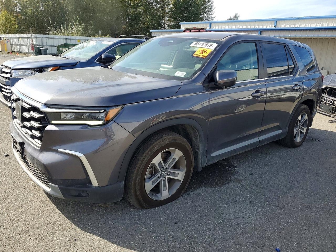 Вид 2025 HONDA PILOT EXL, угол 1
