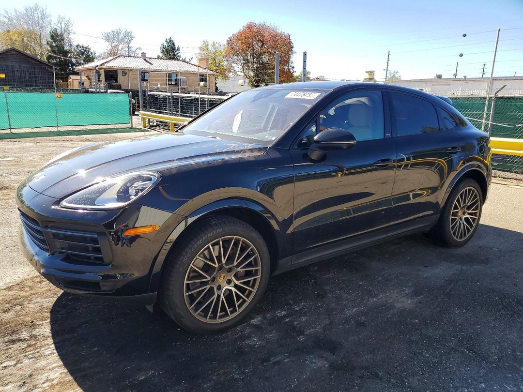 2023 PORSCHE CAYENNE COUPE view, angle 1