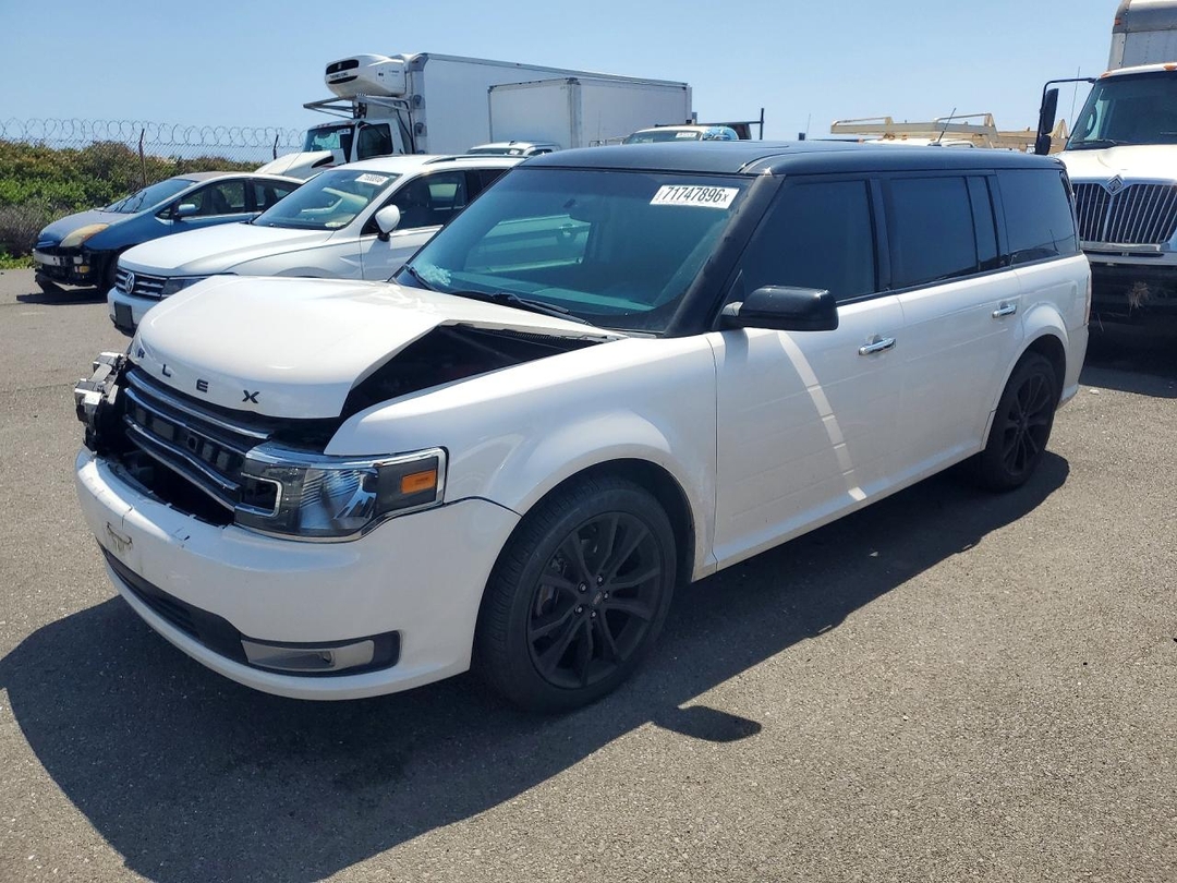 Vue de 2019 FORD FLEX SEL, angle 1