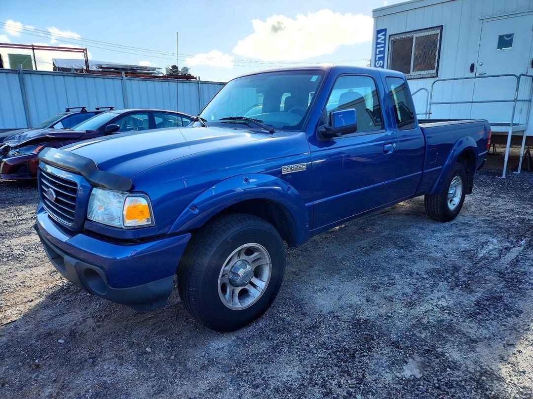 Вид 2008 FORD RANGER SUPER CAB, угол 1