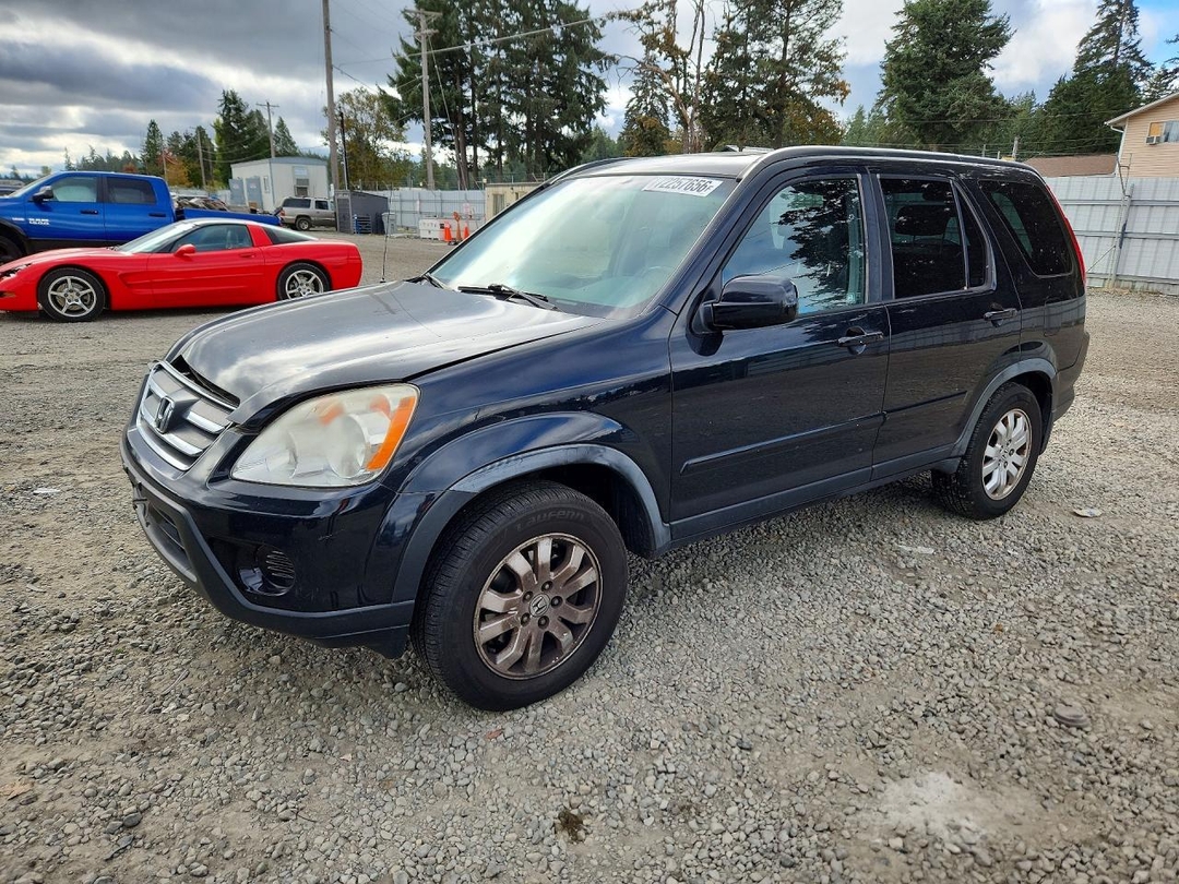 Vue de 2005 HONDA CR-V SE, angle 1