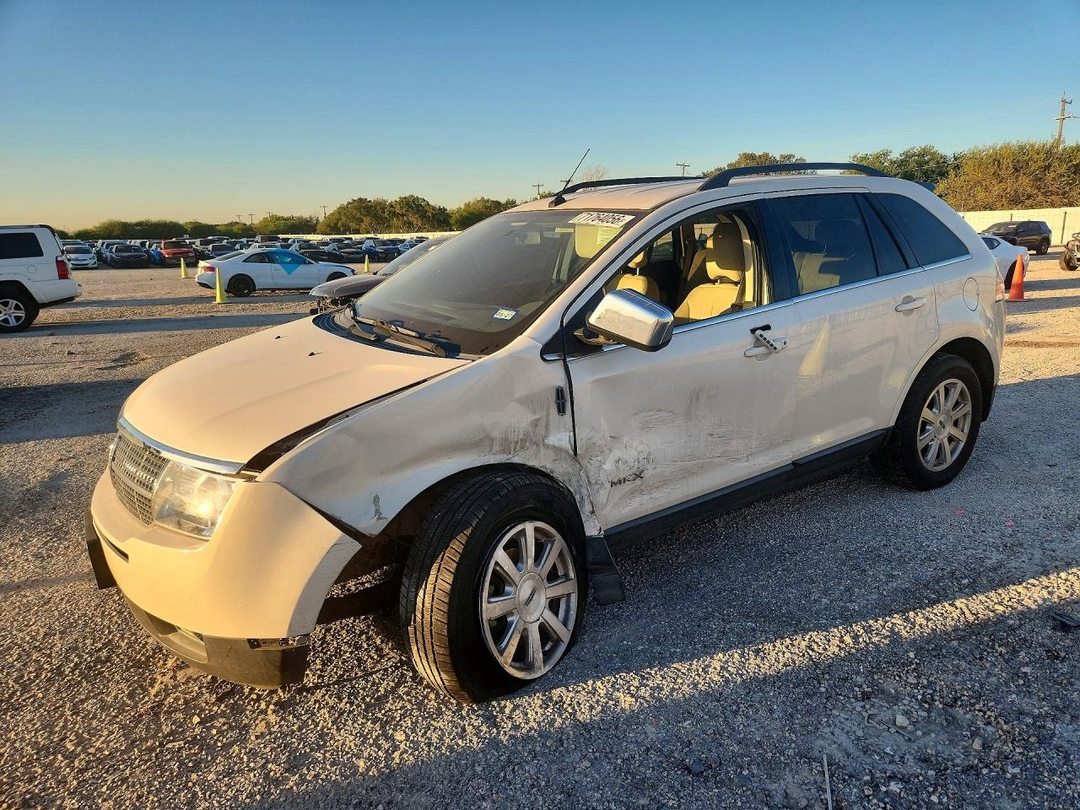 Vista de 2008 LINCOLN MKX, ángulo 1