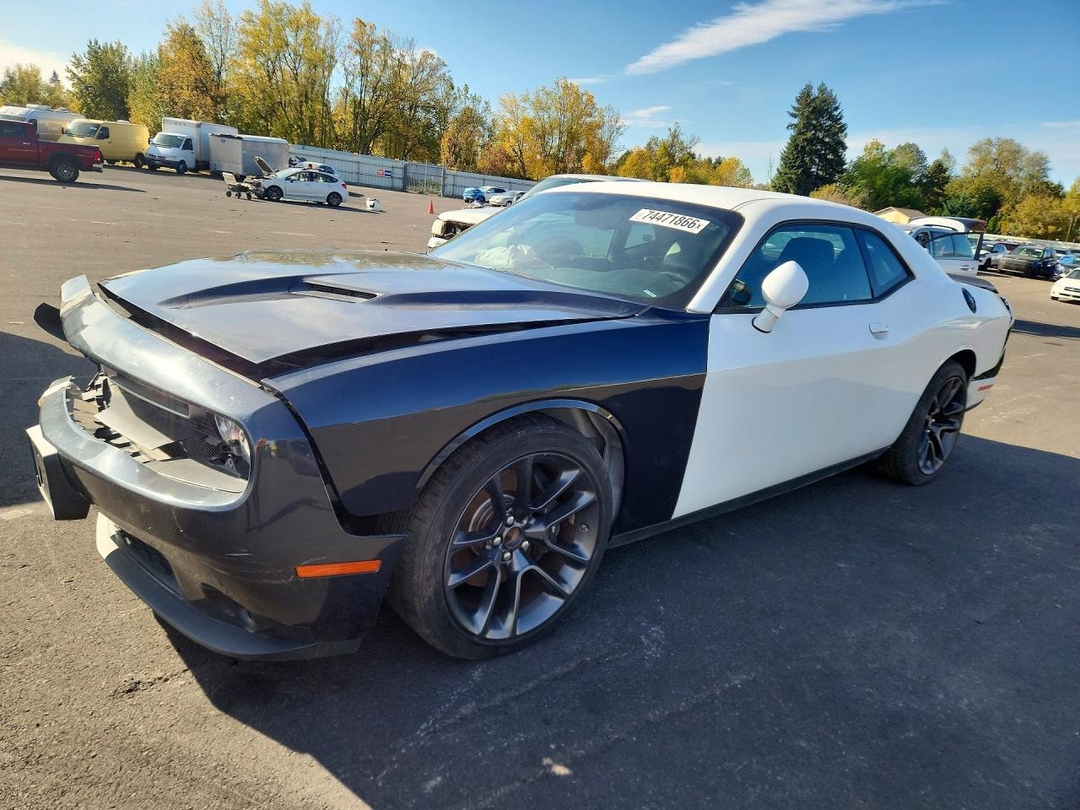 منظر 2021 DODGE CHALLENGER R/T SCAT PACK، زاوية 1