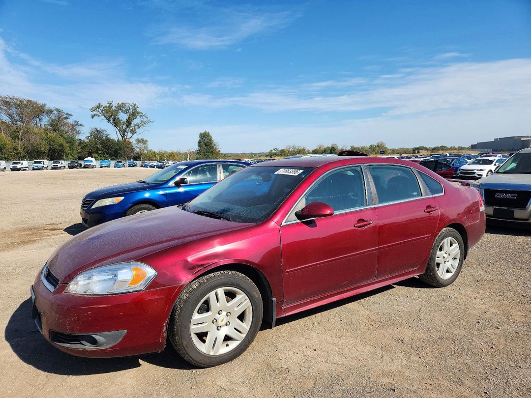 Vue de 2011 CHEVROLET IMPALA LT, angle 1