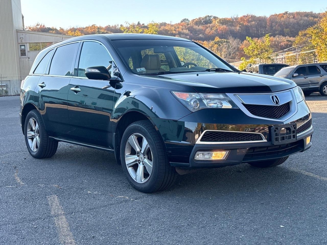 Vue de 2011 ACURA MDX TECHNOLOGY, angle 1