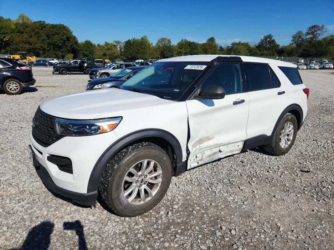 Vue de 2020 FORD EXPLORER, angle 1