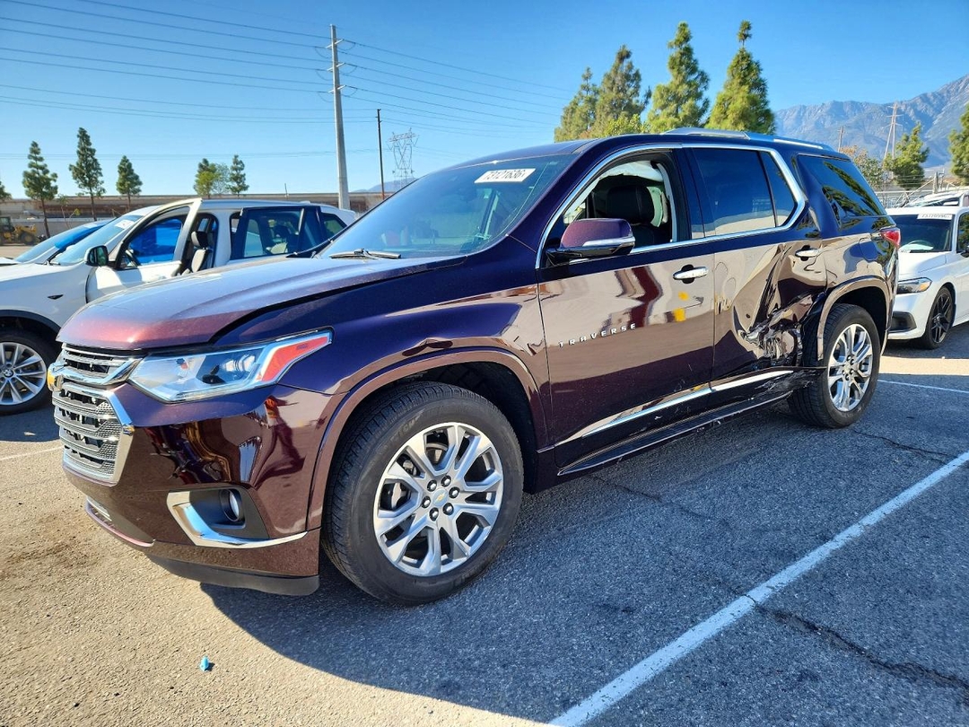 Vista de 2018 CHEVROLET TRAVERSE PREMIER, ángulo 1